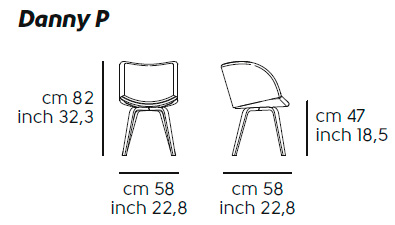 croquis silla danny midj